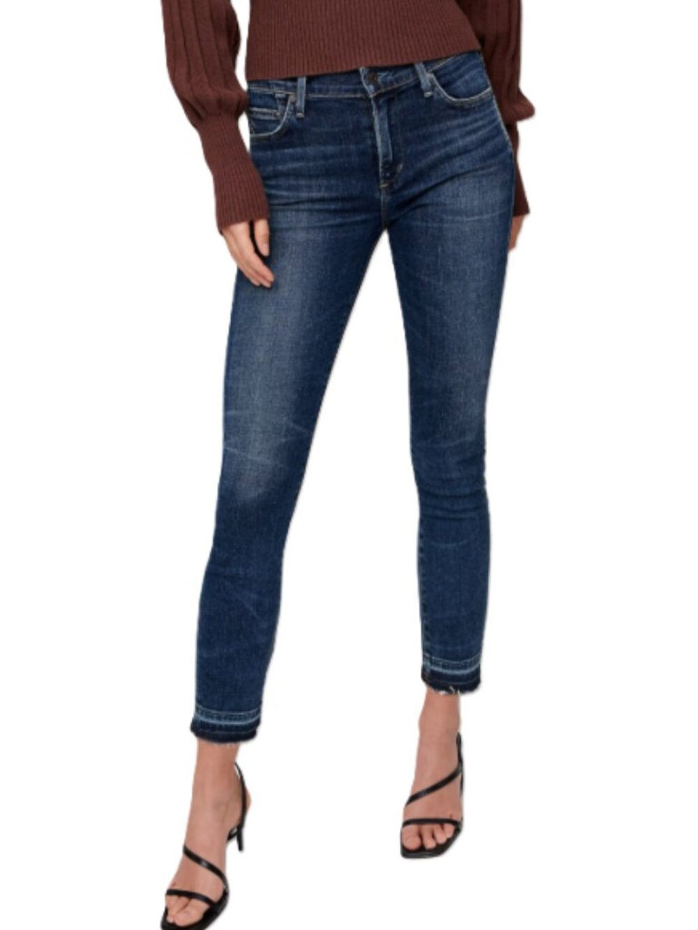 Citizens of Humanity Rocket Crop High Rise Skinny Jeans Size 29 Designer Denim